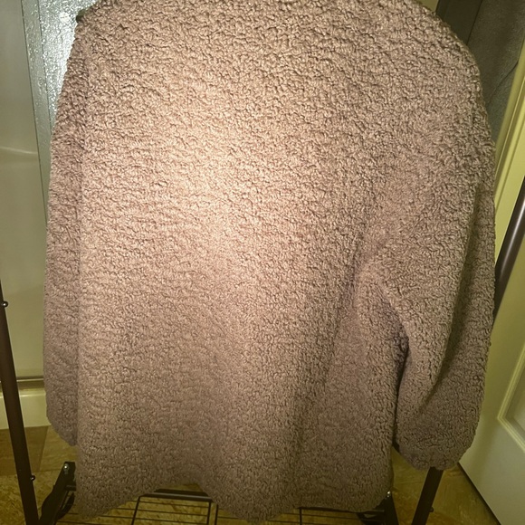 Zara Lined sweater Jacket 26”L Size Medium women’s 12-14 - Picture 6 of 10